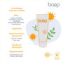 boep crème solaire sensible SPF 50 | Pour le visage et le corps | Haute protection solaire pour bébés, enfants et adultes | Crèm