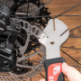 BIKE HAND Rotor Fourche de centrage – Outil de rotor professionnel pour l'alignement des freins à disque – Outil de réglage du r
