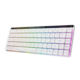 ASUS ROG Falchion RX Low Profile Clavier Mécanique sans Fil, Moonlight White - Layout Italien