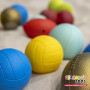 GERARDO'S Ensemble de Petites balles avec 5 Ballons de Sport - Ballon de Massage, Mini Le Ballon Basket, Mini Ballon de Foot, Ba