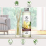 Recharge pour Diffuseur de Vanille 200ml - Naturelle Huile Essentielle de Vanille - Parfum Frais et de Longue Durée - Idéal pour