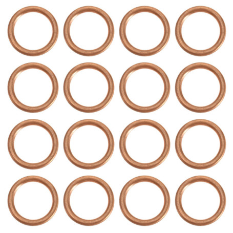 20pcs Entretoises de Vis Vidange d'huile pour Voiture Empêche Les Fuites d'huile Remplacement 16mm de Diamètre Intérieur N013845