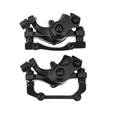 OTOTEC 1 Paire de Freins à Disque Mécaniques pour Vélo étriers Avant F160/R140 étriers Arrière F180/R160 pour Vélos de Montagne 
