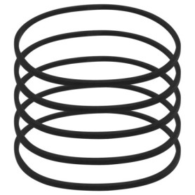 YINETTECH Lot de 5 courroies d'entraînement de moteur de diamètre intérieur de 35 mm en caoutchouc pour petit moteur, poulies de