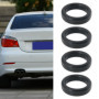 VGOL Lot de 4 Supports d'échappement pour Silencieux de Voiture en Caoutchouc EPDM Diamètre Extérieur de 70 Mm Diamètre Intérieu