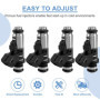 Oewnvmd 4Pcs Injecteur de Carburant Essence pour Berlingo C2 C3 206 Partner 1.1 IPM002,1984.C9,0280158057