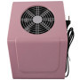 Geieold Nail Aspiration Collecteur de PoussièRe Ventilateur Aspirateur Manucure Machine Outils Art Manucure Salon Outils Rose EU