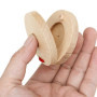 VIOPDER Lot de 16 castagnettes en bois pour enfants et adultes