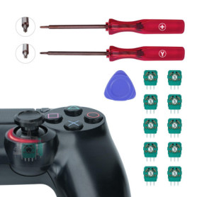 Mcbazel Potentiomètre de Module Analogique pour Manette de Jeu PS3/PS4, Compatible avec Les Pièces de Réparation de Joystick Ana