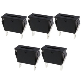 eMagTech Lot de 5 Porte-fusibles à Lame Standard pour Voiture, camionnette, Moto, Scooter, Quad, Bateau, Tracteur 12 V 30 A