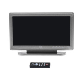 ECSiNG Mini Télévision pour Maison de Poupée Miniature TV 1:12 Échelle en Plastique Simulation TV avec Télécommande Mini Meubles