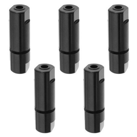 ECSiNG 5pcs Porte-fusible de Voiture pour Fusibles Torpille 6V-24V 8Amps Remplacement 0354010001 124800 pour Fil 14-20 AWG 0.25-