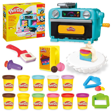 Play-Doh Ma Jolie Part de gâteau, Coffret de pâte à Modeler