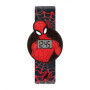 Spiderman SPD7020ARG Montre Slap Band, noir/rouge, Moderne