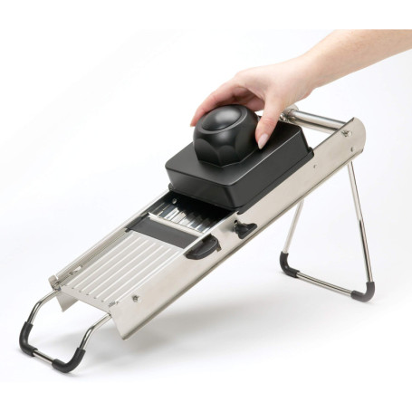 MasterClass Set de tranchoirs à mandoline en acier inoxydable (8 pièces)