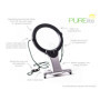 PURElite Loupe Mains Libres LED 2 en 1