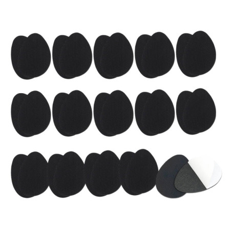 Lot de 30 patins antidérapants pour chaussures sur le bas des chaussures, autocollants pour chaussures à talons hauts, coussinet