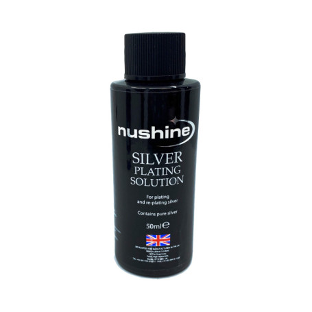 Nushine Silver Plating Solution - Restaurateur d’argent 50ml