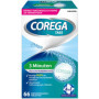 Corega TABS de nettoyage 3 minutes pour prothèses dentaires/troisième dents amovibles, 1 x 66 comprimés de nettoyage des dents