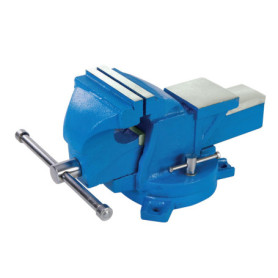 Silverline 580468 Étau d'ingénieur à base pivotante 100 mm