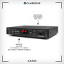 Cambridge Audio AXA35 - Amplificateur stéréo intégré de 35 Watts avec préamplificateur Phono intégré, entrée auxiliaire en façad