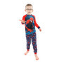 Spiderman Pyjamas Ensembles de Pyjama Marvel pour garçons | Ensemble de Nuit à Manches Longues pour Enfants | Bien ajusté - Bleu