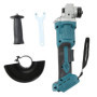 Meuleuse d'Angle sans Fil Brushless 21V KATSU FIT-BAT, 115mm 125mm avec Moteur sans Balais pour Couper Polir le Meulage, 3 Vites