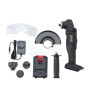 KATSU FIT-BAT 21V Meuleuse d'Angle Sans Fil 115mm 125mm avec Batterie et Chargeur, pour Couper Meulage Polissage et Affûtage 102