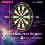 Mission Darts DB023 Samurai II Cible de fléchettes Standard de compétition Professionnelle avec Structure métallique Ultra Fine 