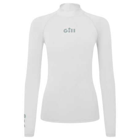 Gill 2024 Womens ZenZero Rash Vest Long Sleeve - White - 5109W 16