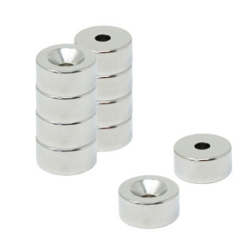 Aimant en Néodyme Pour Les Arts, L'Artisanat, la Fabrication de Modèles, Le Bricolage, Les Passe-Temps - 10mm dia x 5mm D'Épaiss