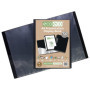 eco-eco Eco067x2 Lot de 2 porte-vues 100 pochettes en plastique Noir Format A4 50% recyclé