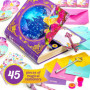 GirlZone Ensemble d'Écriture de Conte de Fées, Kit de Papeterie Féerique 45 Pièces avec des Cartes pour Écrire des Lettres, Auto