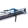 KATSU 600mm Coupe-Carreaux Manuel Professionnel avec Rail Coulissant Unique et Guide Laser, Aluminium Base, pour Coupe de Précis
