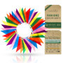 Fanion Guinguette Réutilisable Premium - Guirlande Fanion Extérieur / Intérieure, Guirlande Fanions Tissus Imperméable, Banderol