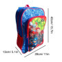 Avengers Sac à dos à roulettes pour enfants - Sac de voyage à roulettes avec poignée de tirage, 2 roues, poches latérales en mai