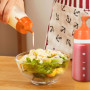 3 PCS Bouteille à Sauce Plastique, 300 ml Bouteille à Condiments avec Capuchon, Condiments Squeeze Bouteilles, Presser Les Boute