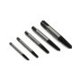 TJR® Lot de 5 extracteurs de vis en spirale Tailles #1 à #5 pour M3-M8 – Extracteur de boulons dénudés multi-cannelures facile