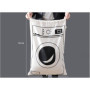 Grand Sac à Linge en Toile avec Cordon de Serrage pour Jouets Stockage Voyage Lave-linge