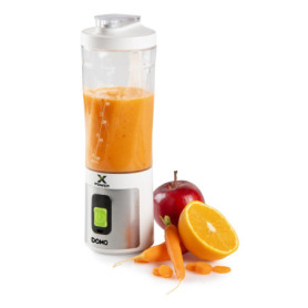 Blender portable sans fil - DOMO - DO752BL - XPOWER - 120 W - 600 ml - Blanc
