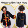 Harry Potter - Peignoir de bain enfant - Robe de Chambre enfant - Idée Cadeau Fille ou Garçon - 10 à 14 Ans