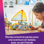 LEGO Friends 42664 L'Aventure en Bateau - Jeu Créatif pour Fille des 8 Ans avec Dauphins