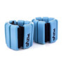 Fizyo Ensemble de poids réglable en silicone pour cheville et poignet, 2 pièces (0,45 kg) - Idéal pour le fitness, la course, le