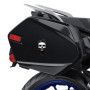 SkinoEu® 2 x Autocollants Vinyle Stickers Skull Crâne Barbe à la Mode pour Voiture Moto fenêtre Porte Casque Scooter vélo Motocy