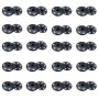 20 Ensembles Pression a Coudre, 21 mm Bouton Pression en Métal, Coudre des Boutons, Fermetures à Pression Bouton pour DIY, Sac à