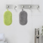 6 Eponge Magique à Vaisselle lavables en Microfibre, éponges Eponge reutilisable Lavable, Un côté Rugueux et Un côté Doux pour c