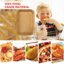 Lot de 100 feuilles de papier sulfurisé rectangulaires pour friteuse à air chaud, pour Ninja Double Stack XL 9,5 l SL400EU, AF40
