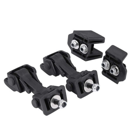 Loquet de Capot, 2 Ensembles de loquets de sécurité de loquet de Capot de Voiture et Supports pour TJ 1997-2006 55176636AD 55395