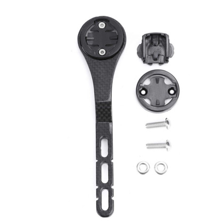 Support De Montage De Guidon, Gub692 Vélo en Fiber De Carbone GPS Ordinateur Support De Guidon Support D'extension pour Garmins 