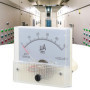 85C1 Compteur de Courant Analogique DC0-50UA ABS Pointeur Ampèremètre DC 500V pour Équipement Électrique